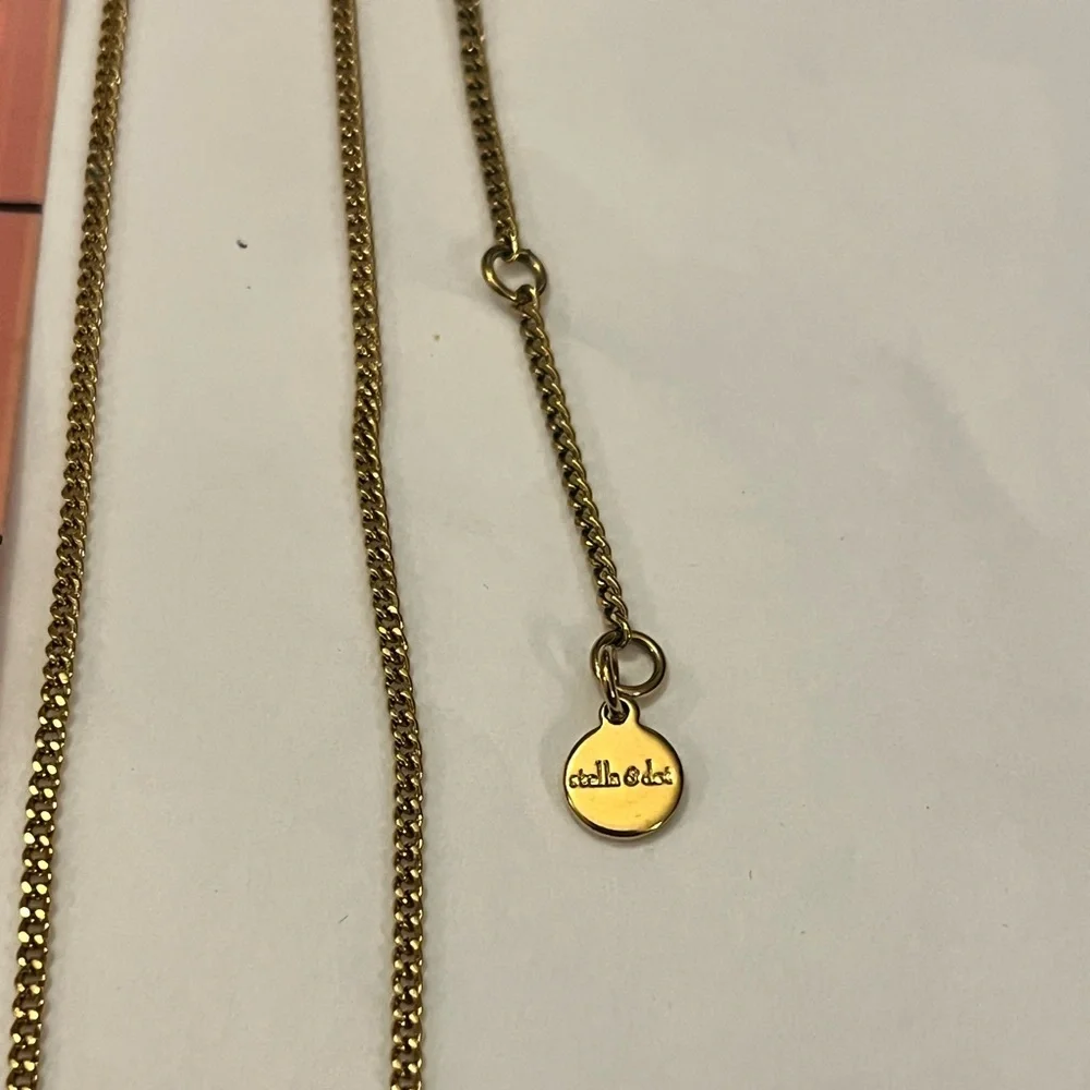 Kate Spade New York Gold-Tone Born To Be Wise One Cream Pendant Necklace
